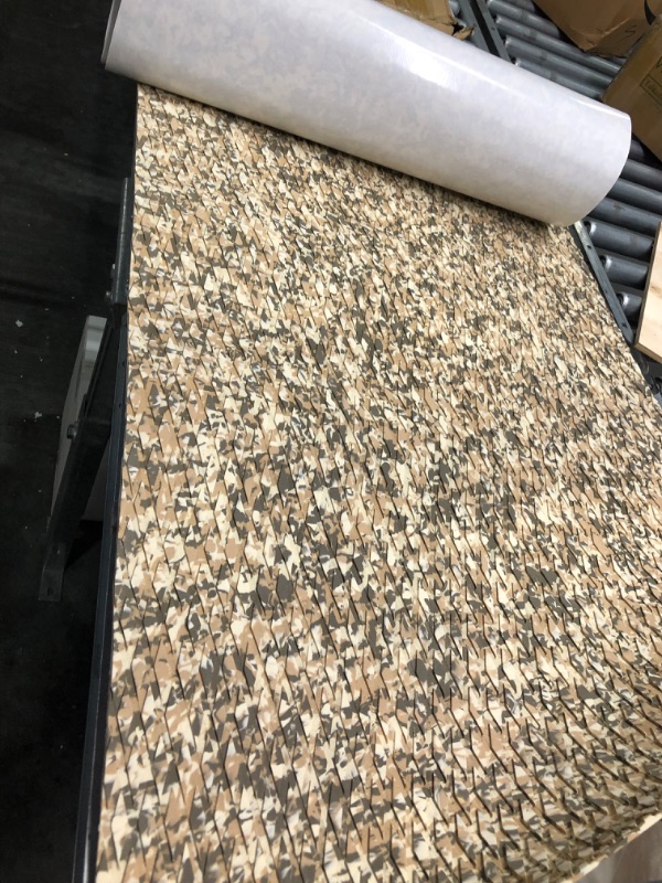 Photo 1 of HZCHIONE Boat Flooring EVA Foam Boat Decking Camo 94"x35"/23" Non-Slip Boat Mat Self-Adhesive Foam Boat Deck Flooring Carpet Mat Rolls for Kayak Deck Boat Yacht Flooring Motorboat 94.48*45.28" Camo Jungle