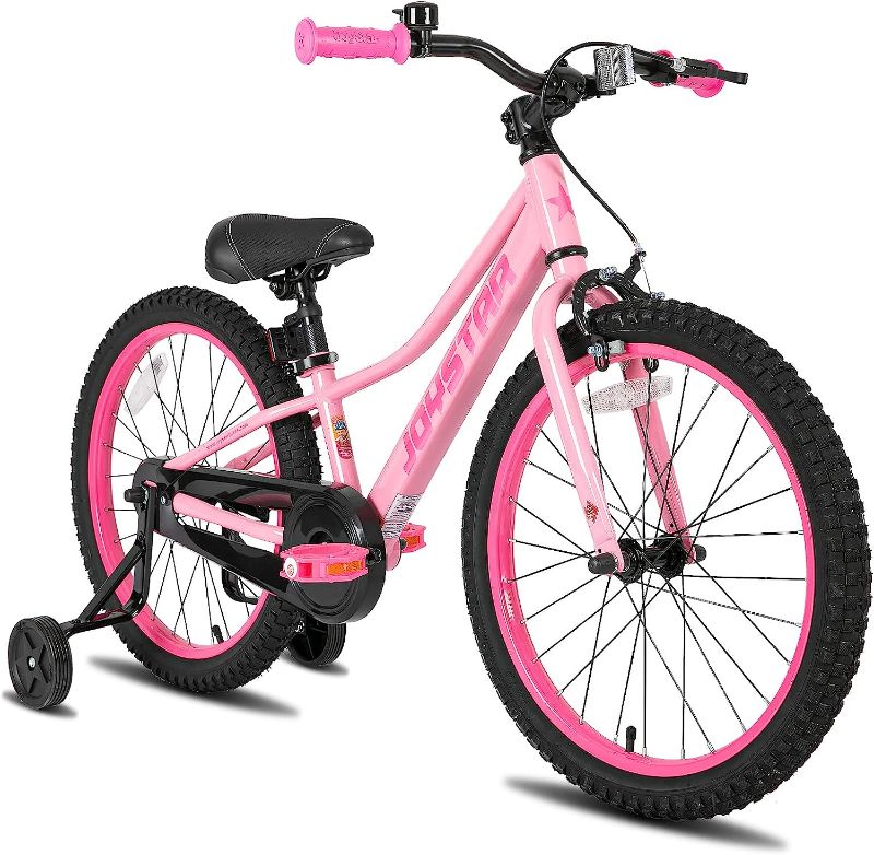 Photo 1 of JOYSTAR NEO Kids Bike for Ages 7-12 Years Old Boys & Girls, 20 Inch Kids Mountain Bicycle with Training Wheels & Handbrake, Kids' Bicycles, Multiple Colors
appears new open box
