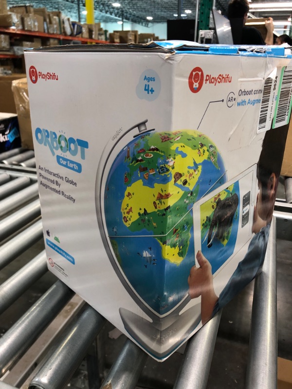 Photo 3 of Orboot by PlayShifu - Earth and World of Dinosaurs (app Based) Set of 2 Interactive AR Globes for STEM Learning at Home only 1 globe