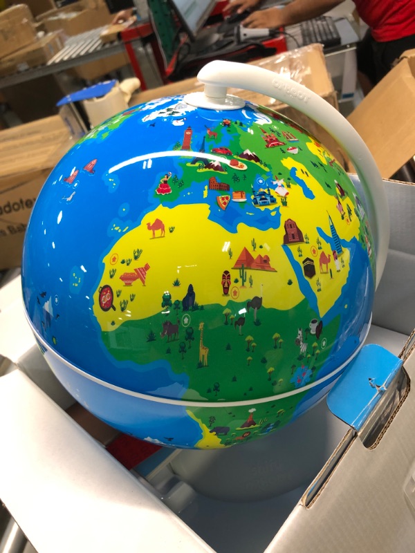 Photo 4 of Orboot by PlayShifu - Earth and World of Dinosaurs (app Based) Set of 2 Interactive AR Globes for STEM Learning at Home only 1 globe