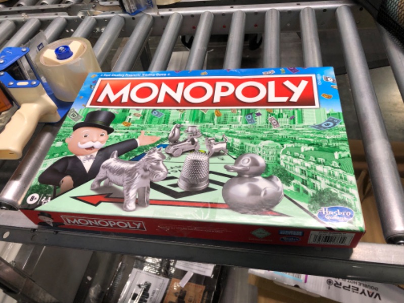 Photo 4 of Monopoly Game, Family Board Games for 2 to 6 Players & Kids Ages 8 and Up, Includes 8 Tokens (Token Vote Edition)