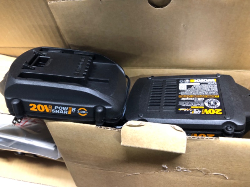 Photo 3 of Worx WG163 GT 3.0 20V PowerShare 12" Cordless String Trimmer & Edger (Battery & Charger Included)
appears new open box

