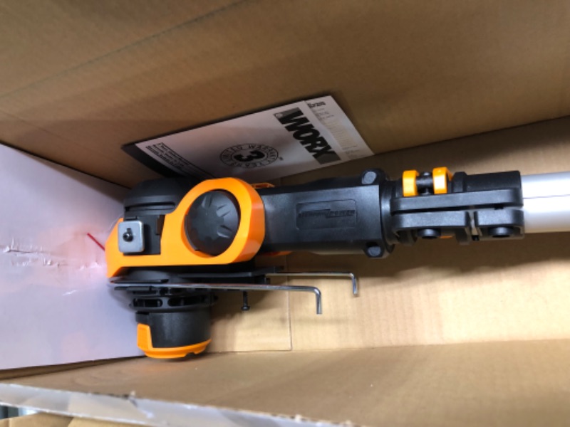 Photo 4 of Worx WG163 GT 3.0 20V PowerShare 12" Cordless String Trimmer & Edger (Battery & Charger Included)
appears new open box

