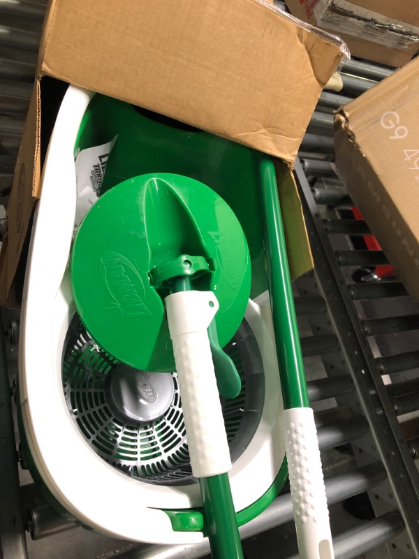 Photo 4 of 
Libman Tornado Spin Mop System Plus 1 Refill Head | Mop and Bucket with Wringer Set | Floor Mop | Libman Mop | Mops for Floor Cleaning | Hardwood Floor Mop...