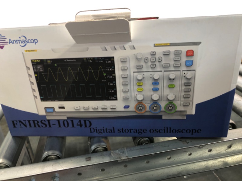 Photo 2 of 2 Channel Oscilloscope ADS1014D, 2in1 Oscilloscope and Signal Generator, 100MHz, Built-in 1GB Storage Space, ANA-Log Bandwidth, 1GSA/S Sampling Rate Intelligent Anti-Burn