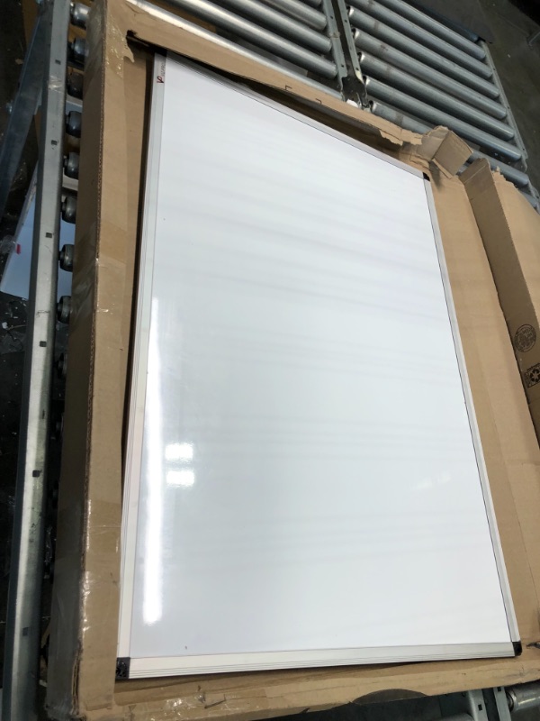 Photo 3 of Amazon Basics Magnetic Dry Erase White Board, 36 x 24