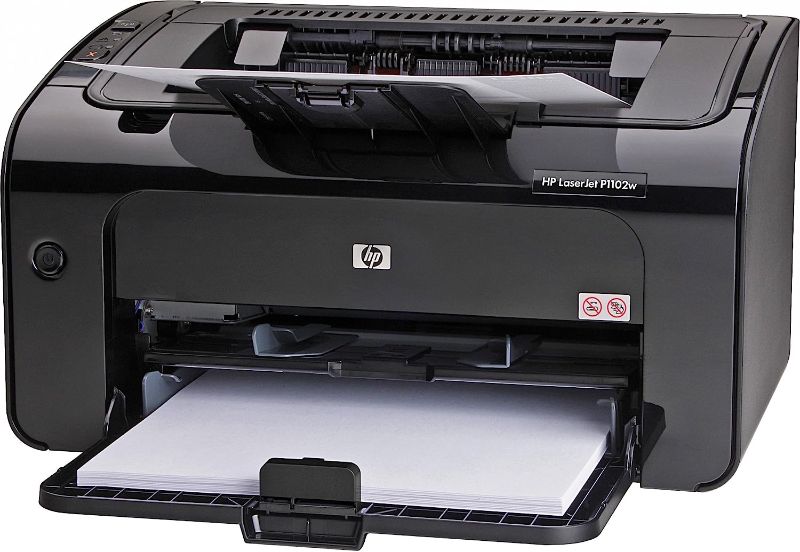 Photo 1 of HP Laserjet Pro P1102W Laser Printer - Monochrome - 600 x 600 dpi Print - Plain Paper Print - Desktop