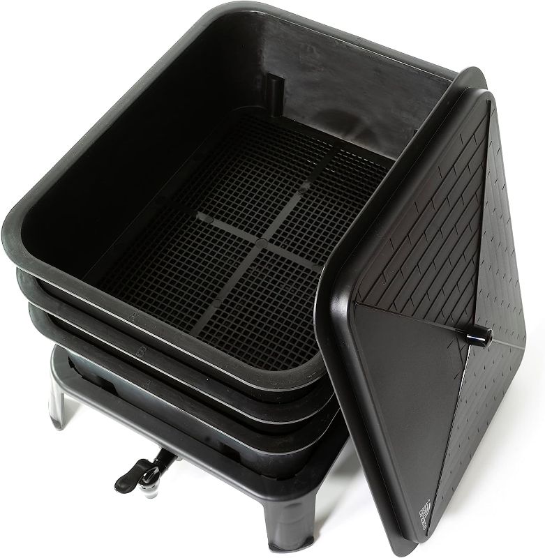 Photo 1 of 4 Tray Worm Compost Bin - for Recycling Food Waste - Odor Free for Indoor or Outdoor Use - wit