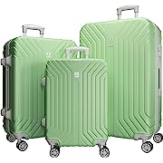 Photo 1 of 
AnyZip Luggage Sets Expandable PC ABS 3 Piece Set Durable Suitcase with Spinner Wheels TSA Lock Carry On 20 24 28 Inch LightGreenAnyZip Luggage Sets Expandable PC ABS 3 Piece Set Durable Suitcase with Spinner Wheels TSA Lock Carry O…
