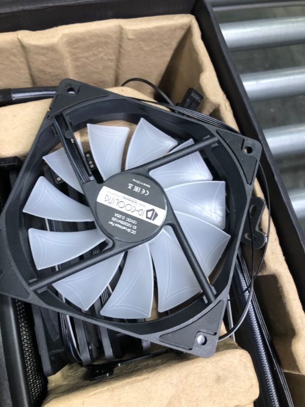 Photo 6 of ID-COOLING ZOOMFLOW 360X Snow CPU Water Cooler 5V Addressable RGB AIO Cooler 360mm CPU Liquid Cooler 3X120mm RGB Fan, Intel 115X/1200/2066, AMD AM4/AM5 360mm Radiator ZOOMFLOW 360X SNOW