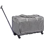Photo 1 of 
NowefostC Cat Carrier for 2 Cats,Pet Stroller with Removable Wheels,High-Capacity 2-in-1 Cat Strollers for 2 Cats,Pet Carrier for Large Cat/Dog up to 33lbs for Traveling&Hiking(Grey)NowefostC Cat Carrier for 2 Cats,Pet Stroller with Removable Wheels,High