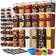 Photo 1 of 
Chef's Path Airtight Food Storage Container Set with Lids - Superior Variety Pack of 36 for Kitchen & Pantry Organization, BPA Free Kitchen Storage Containers for Cereal, Flour &, SugarChef's Path Airtight Food Storage Container Set with Lids - Superior 