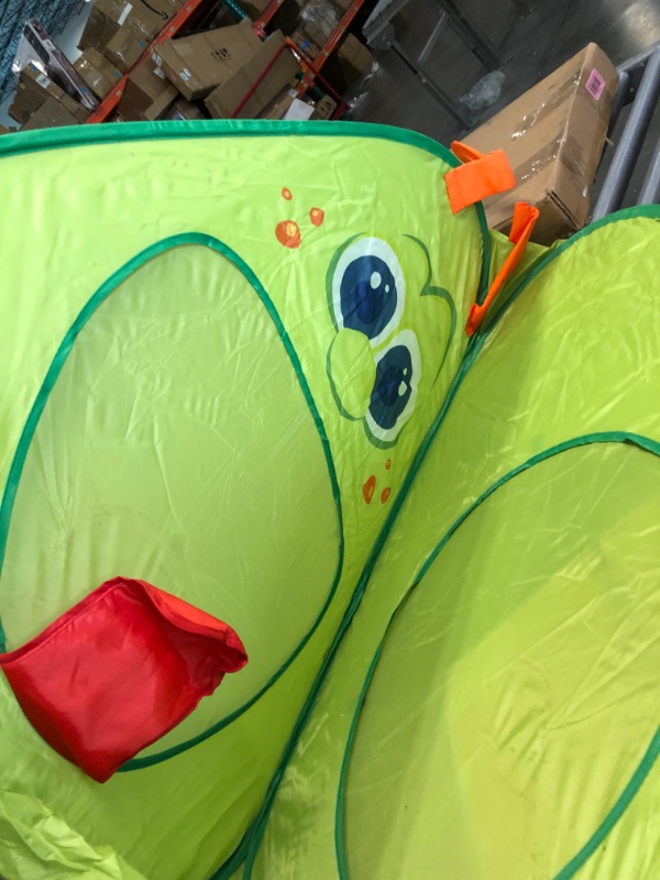 Photo 5 of Kiddey Caterpillar Play Tunnel and Tent Combo (2-Piece Set) – Kids Crawling and Exploration Discovery Station for Early Learning and Muscle Development – Indoor/Outdoor Use – by Kiddey 2 Pc. Caterpillar Play Tent and Crawl Tunnel