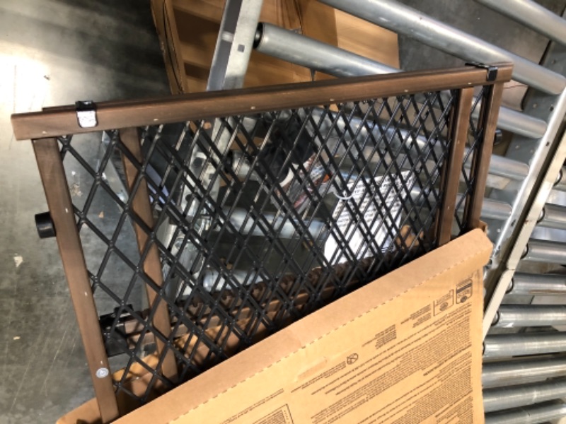 Photo 1 of Position & Lock Baby Gate, Pressure-Mounted, Farmhouse Collection