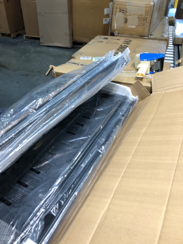 Photo 1 of SONGMICS Shoe Rack, 8-Tier Shoe Organizer, Metal Shoe Storage for Garage, Entryway, Set of 2 4-Tier Stackable Shoe Shelf, with Adjustable Flat or Angled Shelves, Holds 32-40 Pairs, Black ULMR08Bb