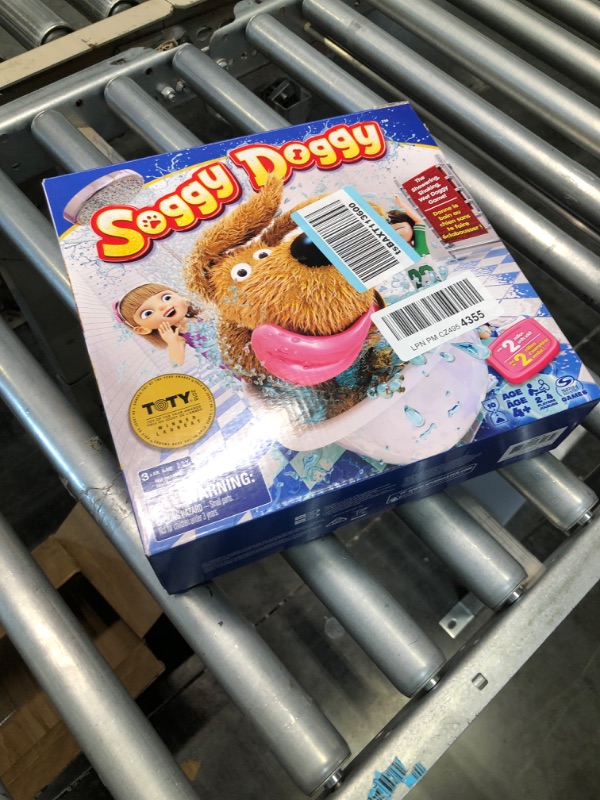 Photo 2 of Soggy Doggy, The Showering Shaking Wet Dog Award-Winning Kids Game Board Game for Family Night Fun Games for Kids Toys & Games, for Kids Ages 4 and up New Version: Soggy Doggy