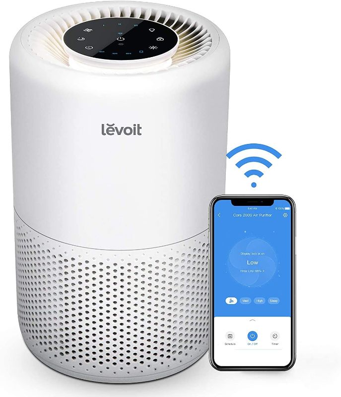 Photo 1 of Levoit Core 200S Smart True HEPA Air Purifier