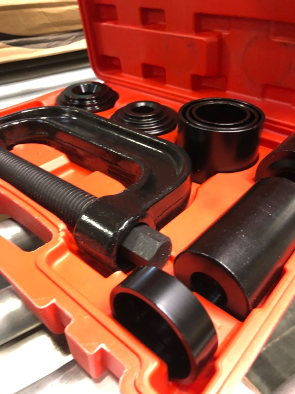 Photo 1 of Orion Motor Tech Heavy Duty Ball Joint Press & U Joint Removal Tool Kit with 4x4 Adapters, for Most 2WD and 4WD Cars and Light Trucks