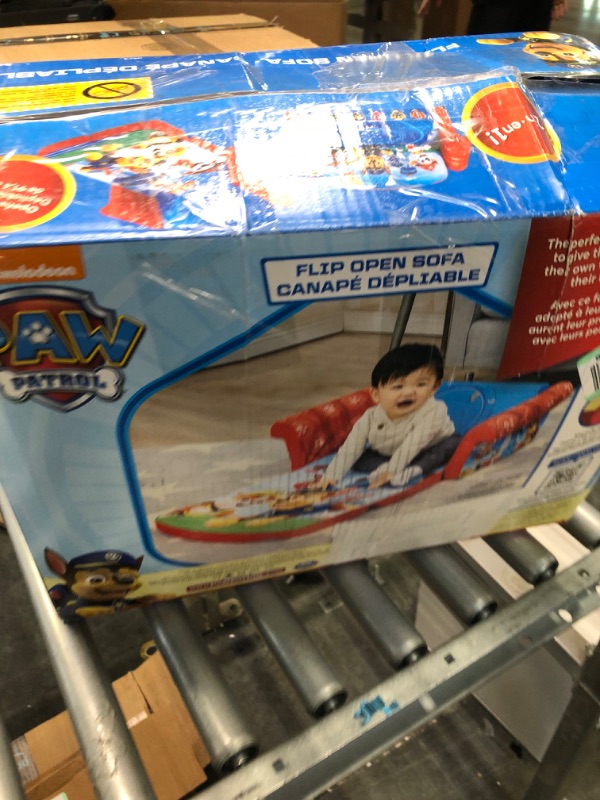 Photo 1 of Marshmallow Furniture, Children's 2-in-1 Flip Open Foam Compressed Sofa, PAW Patrol