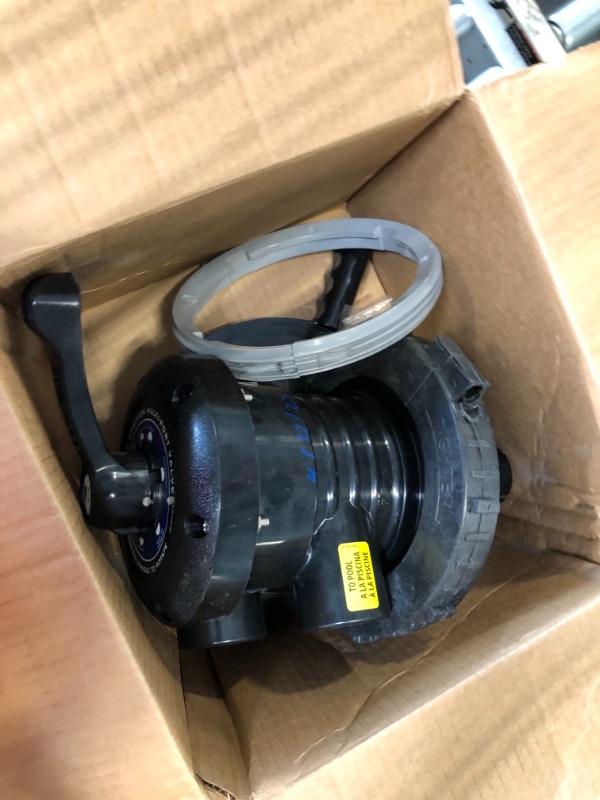 Photo 2 of TIROAR SP0714T Top-Mount Multi Port Valve Compatible with Hayward VariFlo,Replacement for Hayward Above-Ground Pro- or VL Series Sand Filter?1-1/2 Seven Position Control Valve?Black
A few pieces from items original photo seem to be missing