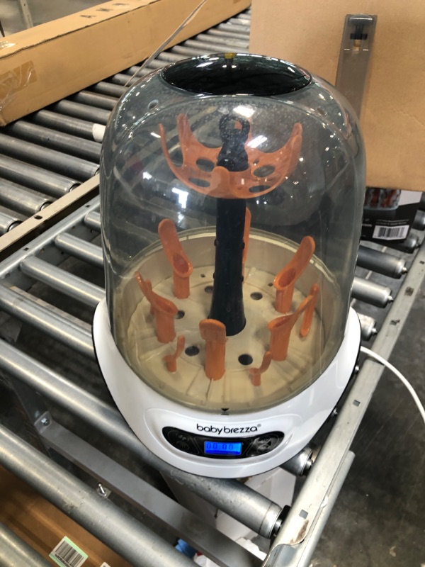 Photo 1 of Baby Brezza Baby Bottle Sterilizer and Dryer Machine – Electric Steam Sterilization - Universal Fit - Pacifiers, Glass, Plastic, and Newborn Feeding Bottles