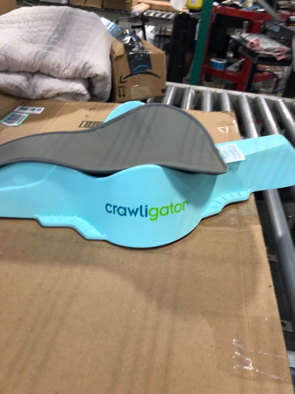Photo 4 of Crawligator Tummy Time Toy | Perfect for Crawling | Baby Rolling Toy | Provides Mobility for Infants HSA/FSA Eligible Mint