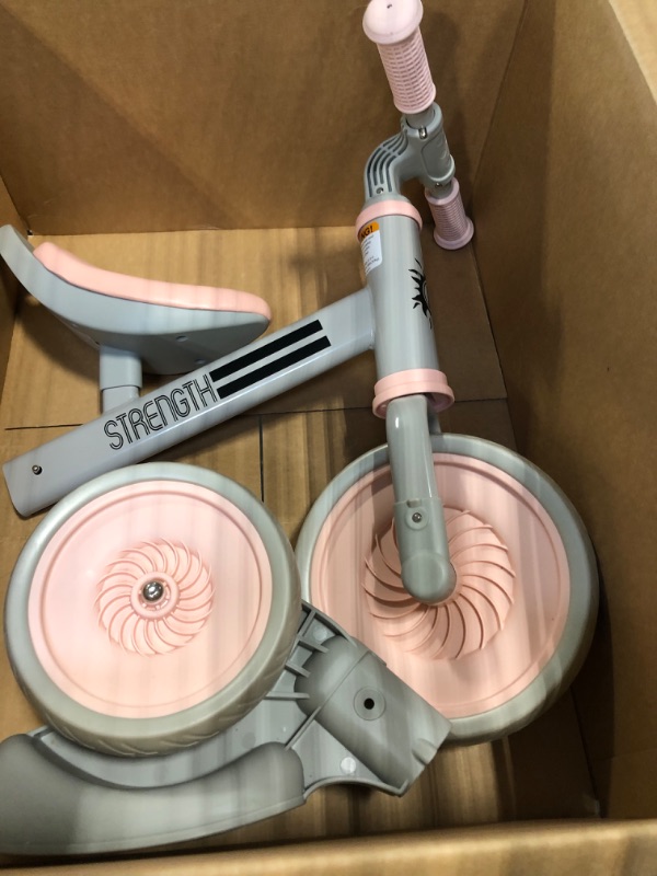 Photo 1 of Bakeling Balance Bike - Toddler Bike,Pink Tricycles for 2-4 Year olds,Baby Balance Bike,Toddler Balance Bike,Kids Balance Bike,Baby Bike,Ride on Toys for 2-4 Year Old,Kids Bikes,Toddler Toy for Gift