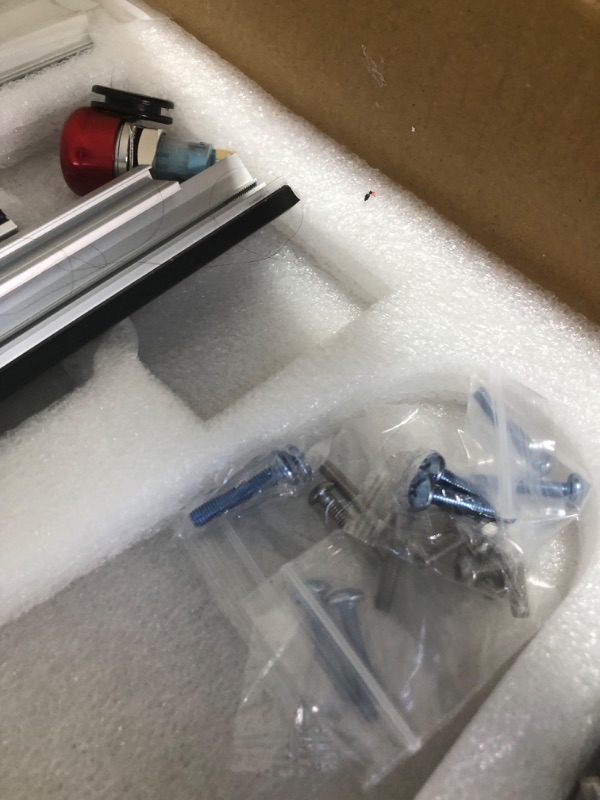 Photo 1 of ANNOYTOOLS Acrylic CNC Enclosure,Dustproof, Engraving and Cutting Noise Reduction, Compatible with CNC Router 3018/3018pro/3018-prover/3020,500×430×330 mm