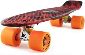 Photo 2 of Skateboards Complete 22 Inch Mini Cruiser Retro Skateboard for Kids Boys Youths Beginners