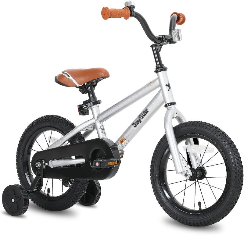 Photo 1 of JOYSTAR Kids Bike for Boys Girls Ages 2-9 Years Old, 12-18 Inch BMX Style Kid's Bicycles with Training Wheels, 18 Inch Bikes with Kickstand and...