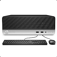 Photo 1 of HP ProDesk 400 G5 SFF High Performance Business Desktop Computer, Intel Six Core i5-8500 up to 4.1GHz, 16G DDR4, 256G SSD, WiFi, BT, 4K Support, DP, VGA, Windows 10 Pro 64 En/Sp/Fr(Renewed)