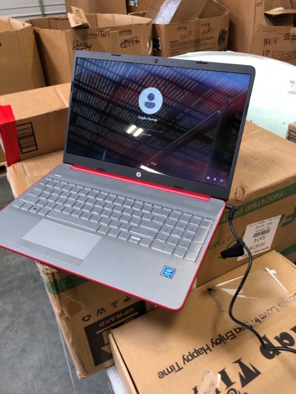 Photo 4 of HP 2023 15'' HD IPS Laptop, Windows 11, Intel Pentium 4-Core Processor Up to 2.70GHz, 8GB RAM, 128GB SSD, HDMI, Super-Fast 6th Gen WiFi, Dale Red (Renewed)