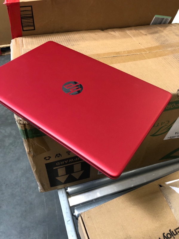 Photo 3 of HP 2023 15'' HD IPS Laptop, Windows 11, Intel Pentium 4-Core Processor Up to 2.70GHz, 8GB RAM, 128GB SSD, HDMI, Super-Fast 6th Gen WiFi, Dale Red (Renewed)