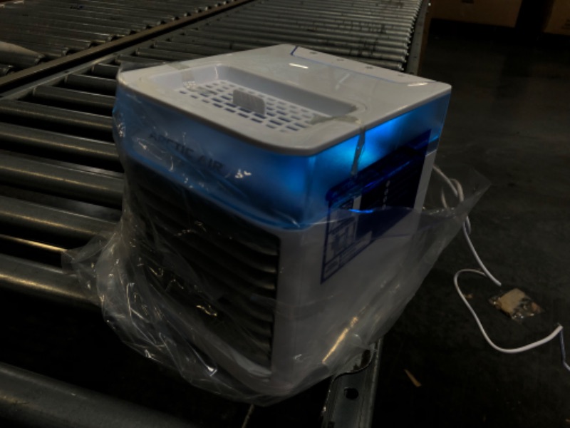 Photo 2 of Arctic Air Pure Chill 2.0 Evaporative Air Cooler by Ontel - Powerful, Quiet, Lightweight and Portable Space Cooler with Hydro-Chill Technology For Bedroom, Office, Living Room & More