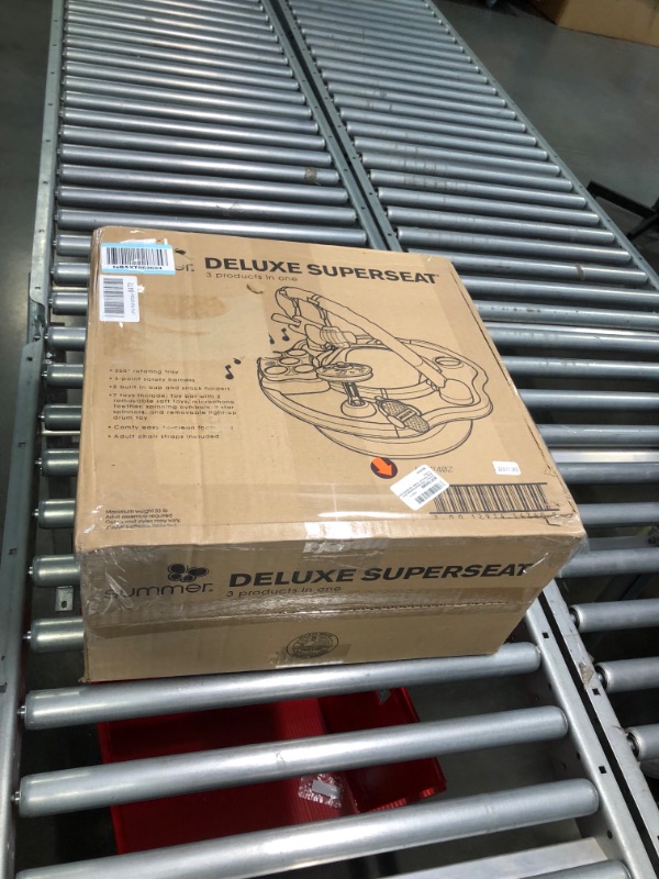 Photo 1 of Summer 3-Stage Deluxe SuperSeat (Baby Beats) Positioner, Booster, and Activity Center for Baby Multicolor
--- Factory Package ---- 
