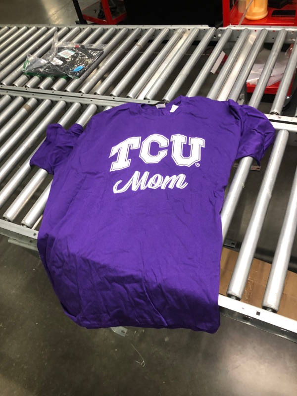 Photo 1 of Texas Christian University Official Mom Unisex Adult T Shirt ( 3 XL )
