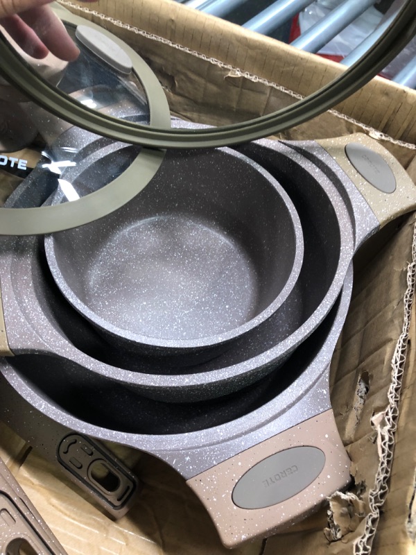 Photo 4 of Carote Granite Nonstick Cookware Set