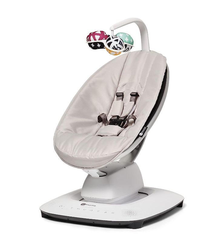 Photo 1 of 4moms MamaRoo Multi-Motion Baby Swing, Bluetooth Baby Swing with 5 Unique Motions, Grey
--- Factory Package --- 