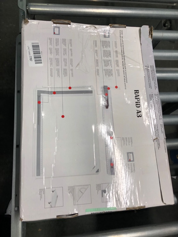 Photo 1 of Frylr Metric A3 Drawing Board Drafting Table Multifunctional Drawing Board Table with Clear Rule Parallel Motion and Angle Adjustable Measuring System