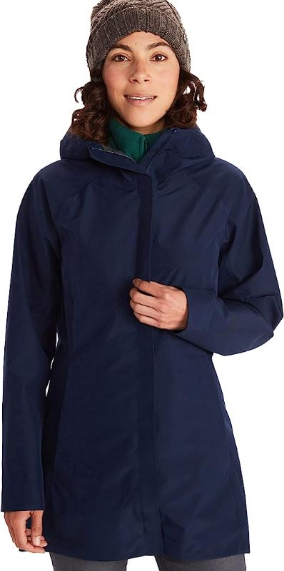 Photo 1 of Marmot Women's Essential Lightweight, Waterproof, Gore-tex Jacket
color navy, size small