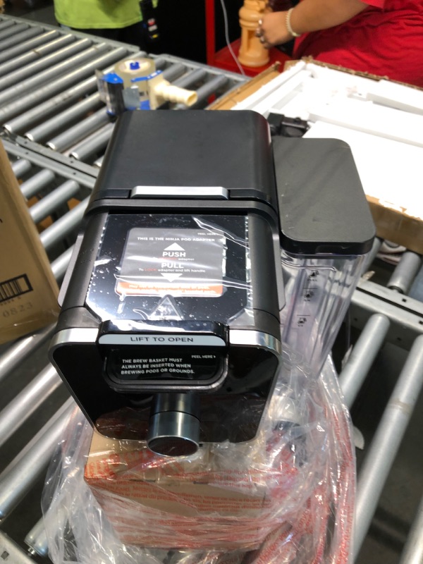 Photo 5 of Ninja CFP307 DualBrew Pro Specialty Coffee System, Single-Serve, Compatible with K-Cups & 12-Cup Drip Coffee Maker, with Permanent Filter, Black
--- Open Box --- (MISSING FILTER AND FROTHER)