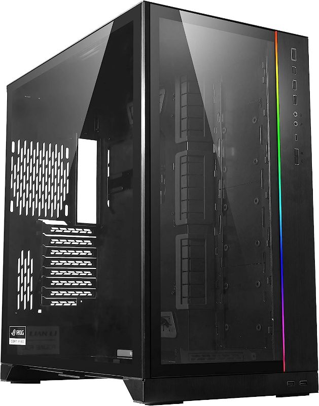 Photo 1 of Lian Li O11 Dynamic XL ROG Certified (Black) ATX Full Tower Gaming Computer Case
---- Factory Package --- 