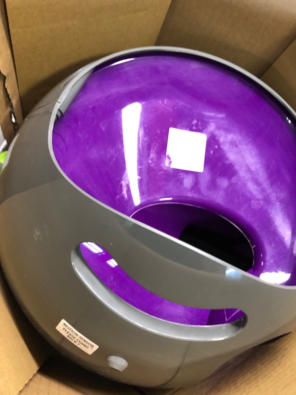 Photo 1 of PetSafe Automatic Tennis Ball Launcher – Interactive Dog Ball Thrower – Adjustable Range – Motion Sensor – Indoor & Outdoor Toy – A/C Power or Batteries – Fetch Machine for Small to Large Dogs , Gray Automatic Ball Launcher