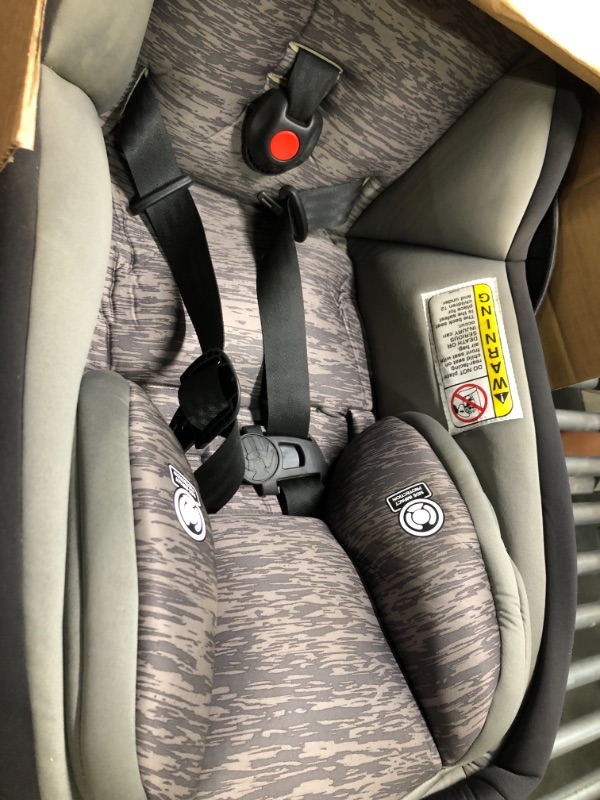 Photo 3 of Cosco Mighty Fit 65 DX Convertible Car Seat (Heather Onyx Gray)