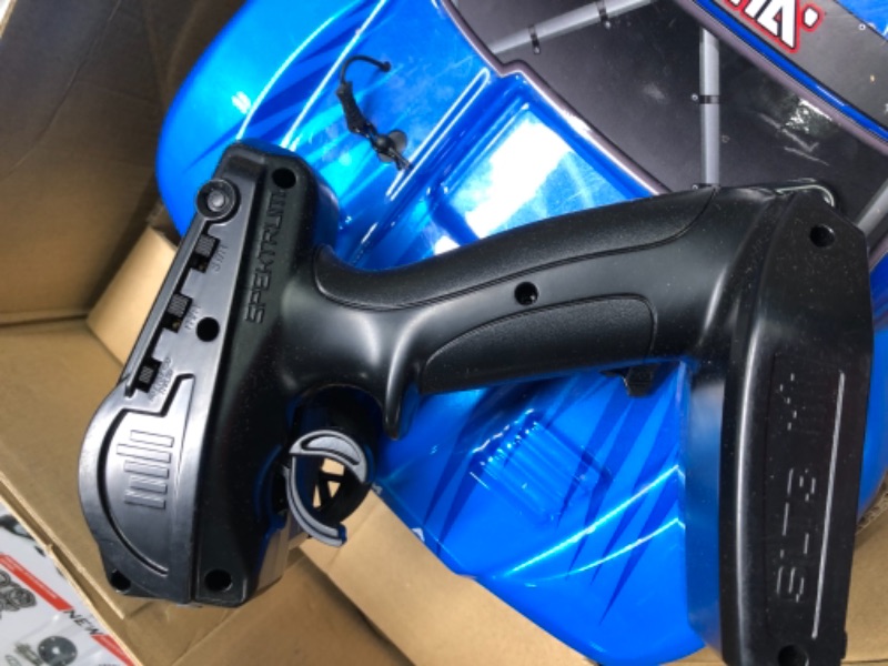 Photo 5 of ARRMA 1/10 SENTON 4X4 V3 MEGA 550 Brushed Short Course RC Truck RTR (Transmitter, Receiver, NiMH Battery and Charger Included), Blue, ARA4203V3T2