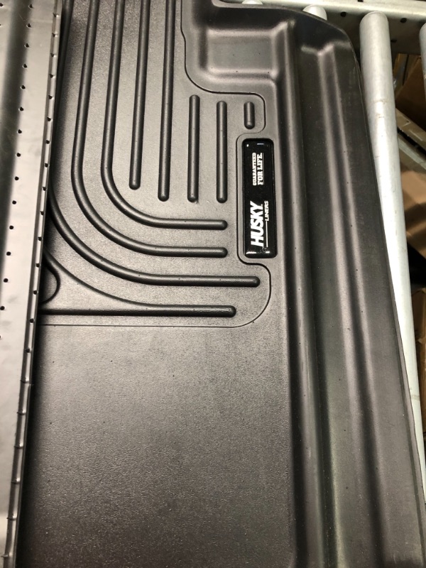 Photo 4 of Husky Liners X-act Contour Series | 2nd Seat Floor Liner (Full Coverage) - Black | 53851 | Fits 2014-2021 Toyota Tundra Double Cab 1 Pcs X-act Contour 2nd Seat Floor Mat (Full Coverage) Double Cab