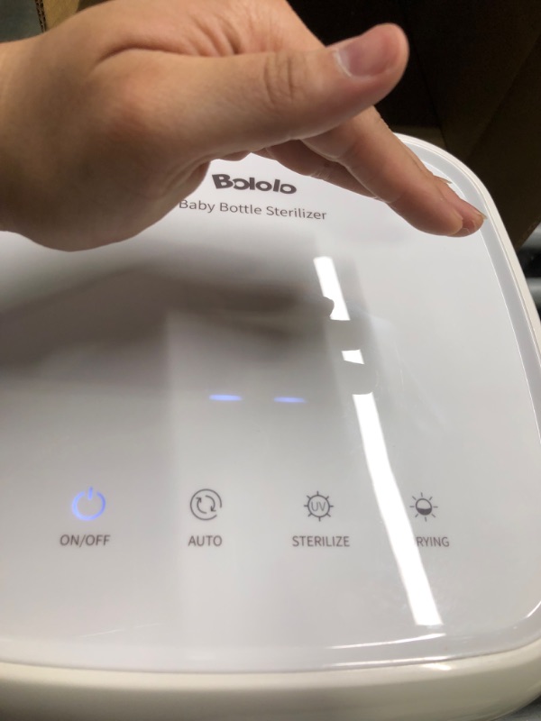 Photo 1 of BOLOLO UV-C Baby Sterilizer and Dryer | Drying and Ready to go Storage | Bottle sanitizer with UVC LED | No Ozone UV LED