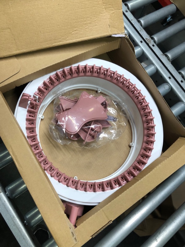 Photo 1 of Knitting Machine,48 Needles Smart Knitting Board Rotating Double Knit Loom Machine,Knitting Loom Machine with Row Counter for Kids Children Adults Beginners (48 Needles Knitting Machine)