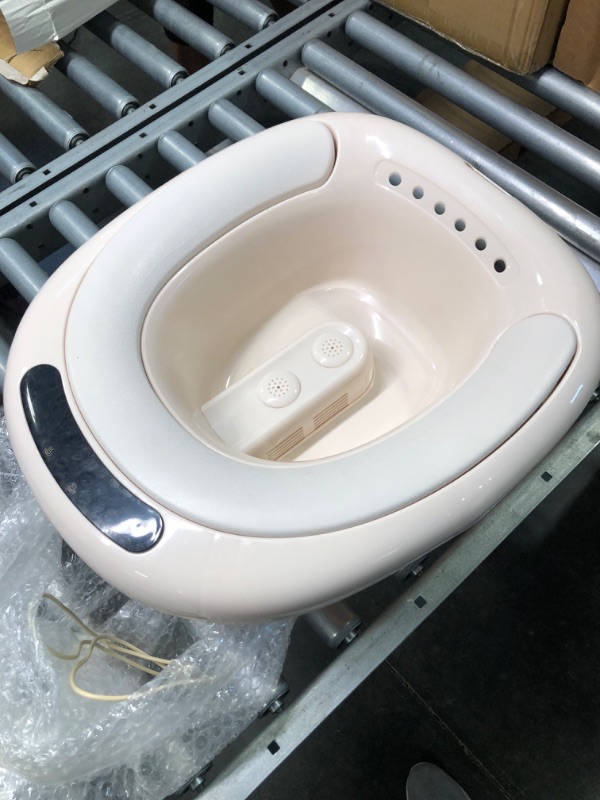 Photo 1 of AmzFan Electric Sitz Bath, Electric Sitz Bath for Hemorrhoids, Electric Sitz Bath for Toilet Seat, Postpartum Care, Sits Bath Kit for Women, Soaked Steam Relief of Vaginal/Anal Inflammation