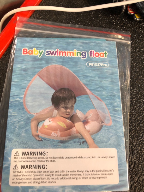 Photo 1 of Pink Baby Swimming Float